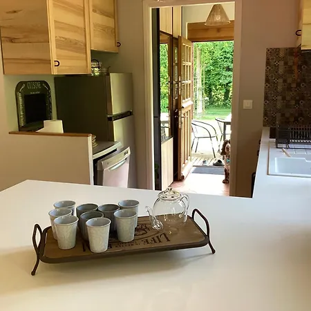 Maison Campagne Riviere Foret Le Brevedent Esterno foto