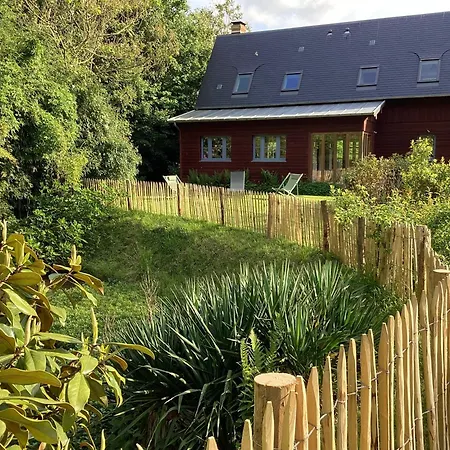 Maison Campagne Riviere Foret Le Brevedent Esterno foto